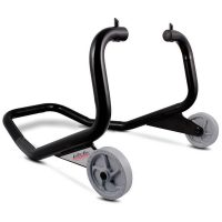 Valter Moto - Cavalletto anteriore STREET - Acciaio regolabile Nero