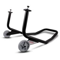 Valter Moto - Cavalletto posteriore regolabile STREET - Acciaio regolabile Nero