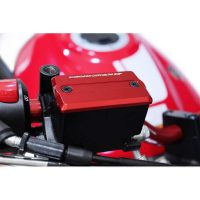 Alternative view of Valter Moto - Coperchio serbatoio olio freno anteriore - per Suzuki SV 650 GSXS 750 - Rosso