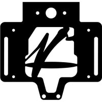 Valter Moto - LICENSE PLATE HOLDER ALU EXTREME - F