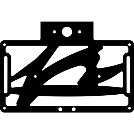 Valter Moto - LICENSE PLATE HOLDER STEEL PISTA - H
