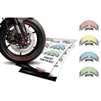 Valter Moto - KIT ADESIVI 2 CERCHI "RING RAY" - Verde