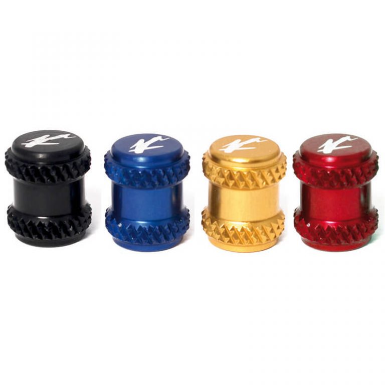 4 Ventilkappen - Würfel Cube Chrom Dice Bike Auto Motorrad Chopper Hot Rot LKW E - Foto 10