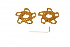 Alternative view of Valter Moto - Ghiere regolazione precarico forcelle - Kawasaki/Suzuki/Yamaha/Triumph - Oro