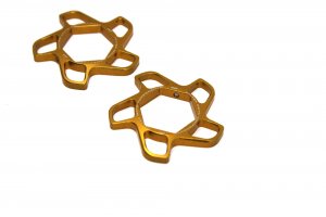 Valter Moto - Ghiere regolazione precarico forcelle - Aprilia/Ducati/Honda/Kawasaki/Suzuki/Triumph - Oro
