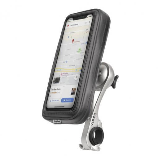 SBS - Supporto Smartphone in Alluminio per Manubrio Moto
