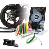 Alternative view of Valter Moto - Strisce Adesive per due Cerchi "RING RAY"