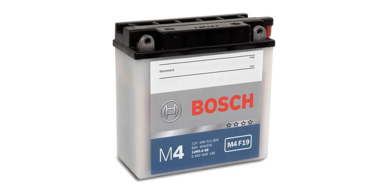 batteria della moto