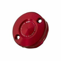 Valter Moto - Coperchio serbatoio olio freno anteriore - Aprilia Ducati Kawasaki Triumph MV Agusta KTM - Rosso