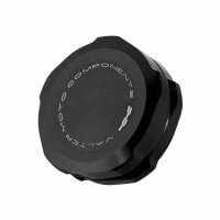 Valter Moto - Coperchio serbatoio olio freno anteriore CSA11 - per Yamaha R1 R6 - Nero