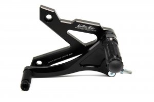 Valter Moto - Pedane Tipo 1 (KIT) - Kawasaki Z750, Z1000 2007-2013 - Nero - immagine 4