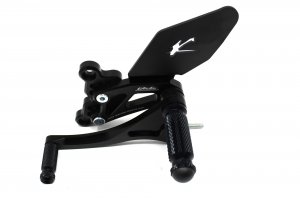 Valter Moto - Pedane Tipo 1.5 (KIT) - Ducati 848, 1098, 1198 - Nero - immagine 4