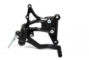 Valter Moto - Pedane Tipo 1.5 (KIT) - BMW F800R 2009-2014 - Nero - immagine 4