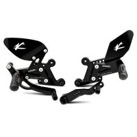 Valter Moto - Pedane Tipo 1.5 Cambio Rovesciato (KIT) - BMW S1000RR 2015-2018 - Nero