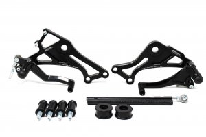 Valter Moto - Pedane Tipo 1 (KIT) - Ducati MONSTER 2001-2013 - Nero - immagine 3