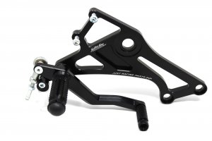 Valter Moto - Pedane Tipo 1 (KIT) - Ducati MONSTER 2001-2013 - Nero - immagine 5