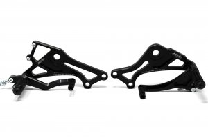 Valter Moto - Pedane Tipo 1 (KIT) - Ducati MONSTER 2008-2014 - Nero