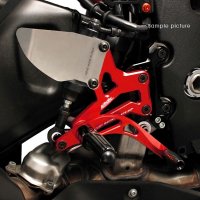 Alternative view of Valter Moto - Pedane Tipo 2.5 (KIT) - Honda CBR1000RR 2006-2007 - Nero