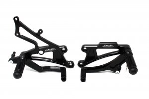 Valter Moto - Pedane Tipo 1 (KIT) - Honda CBR600RR 2003-2004 - Nero