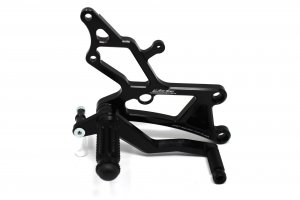 Valter Moto - Pedane Tipo 1 (KIT) - Honda CBR600RR 2009-2016 - Nero - immagine 5