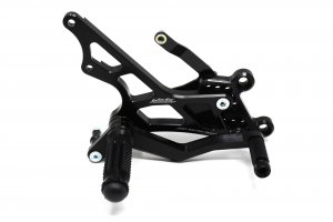 Valter Moto - Pedane Tipo 1.5 (KIT) - Honda CBR600RR 2009-2016 - Nero - immagine 4