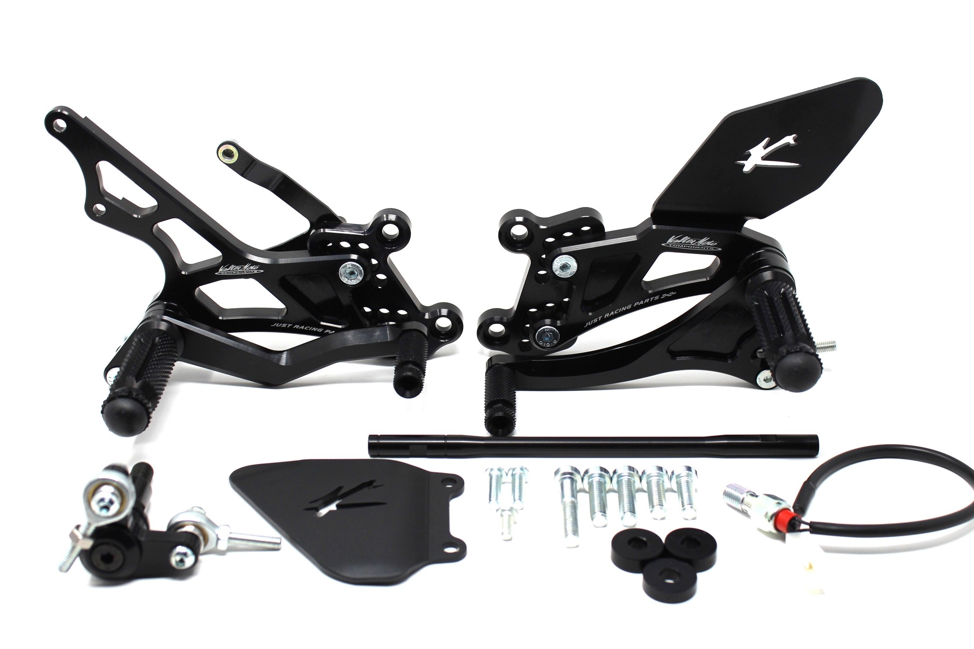 Valter Moto - Pedane Tipo 1.5 (KIT) - Honda CBR600RR 2009-2016 - Nero - immagine 3