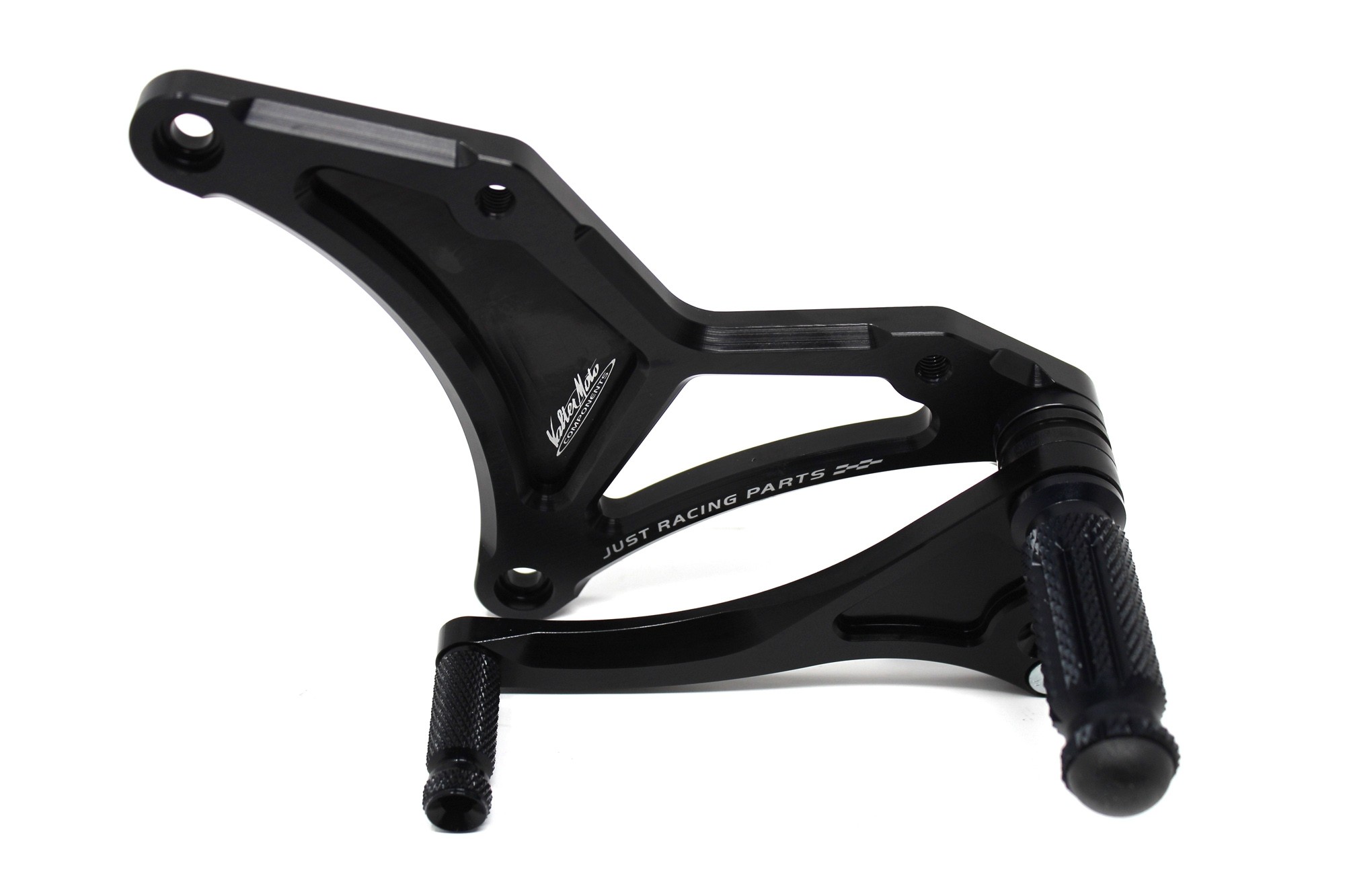 Valter Moto - Pedane Tipo 1.5 (KIT) - Kawasaki VERSYS650, ER6N 2005-2019 - Nero - immagine 4