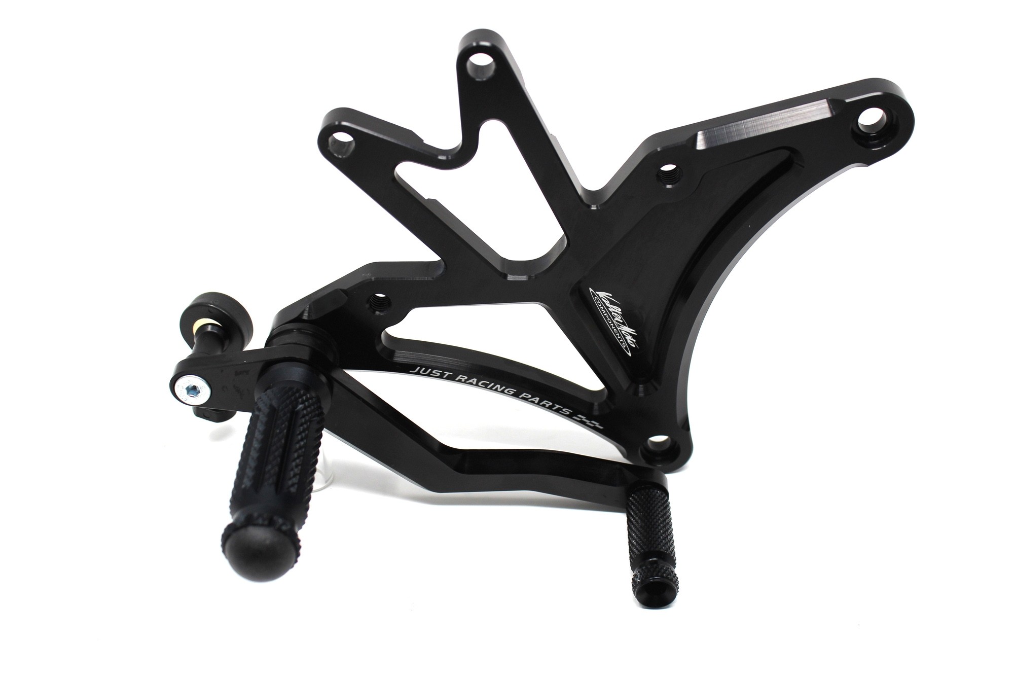 Valter Moto - Pedane Tipo 1.5 (KIT) - Kawasaki VERSYS650, ER6N 2005-2019 - Nero - immagine 5