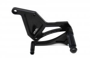 Valter Moto - Pedane Tipo 1 (KIT) - Kawasaki ER6N ZX6R 2009-2011 - Nero - immagine 5
