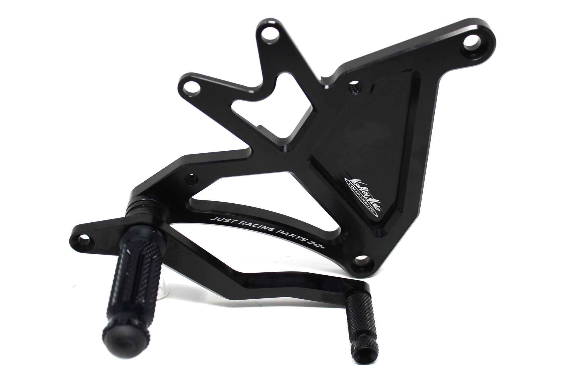 Valter Moto - Pedane Tipo 1 (KIT) - Kawasaki ER6N ZX6R 2009-2011 - Nero - immagine 4