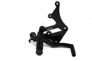 Valter Moto - Pedane Tipo 1 (KIT) - Suzuki GSR600 2006-2012 - Nero - immagine 5