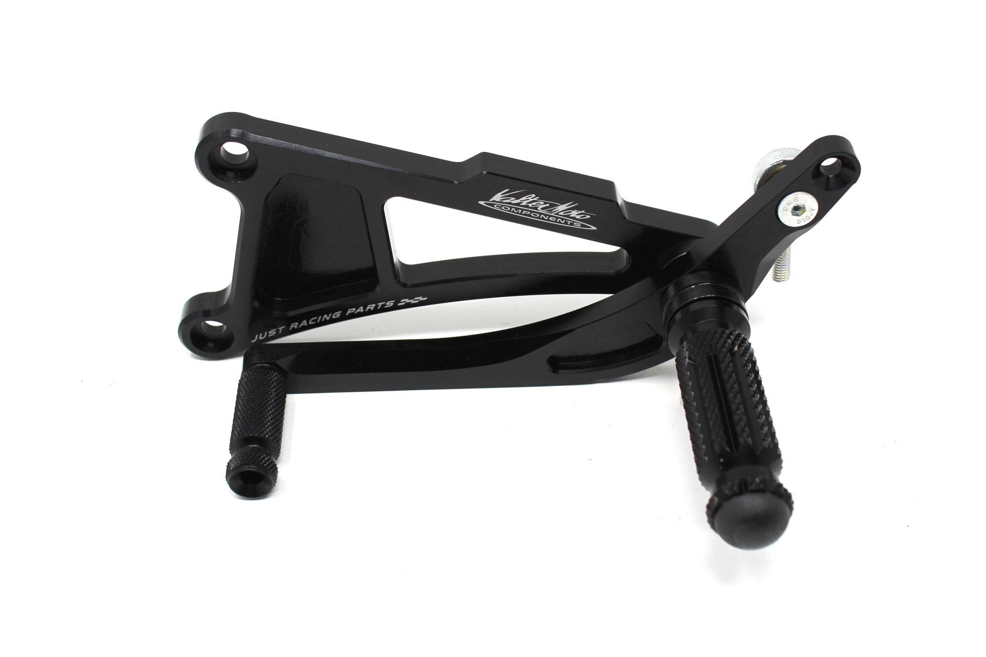 Valter Moto - Pedane Tipo 1 Cambio Rovesciato (KIT) - Triumph DAYTON675/STREET TRIPLE 2007-2012 - Nero - immagine 4