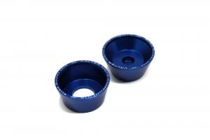 Valter Moto - Protezioni perno ruota - Honda/Suzuki/Yamaha - Blu