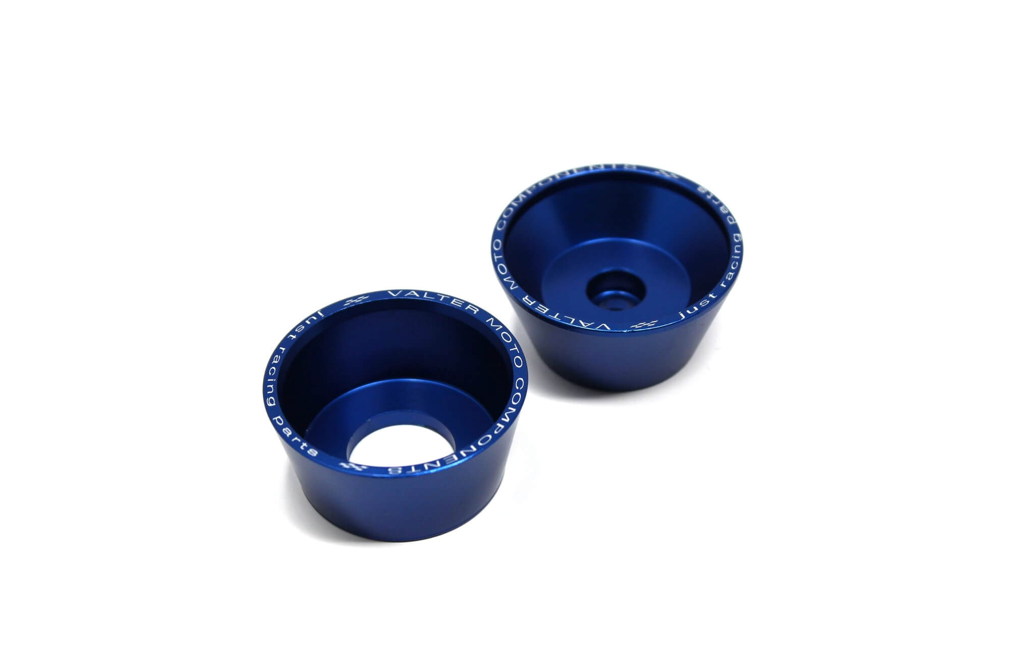 Valter Moto - Protezioni perno ruota - Honda/Suzuki/Yamaha - Blu