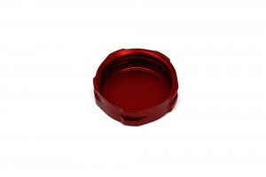 Alternative view of Valter Moto - Coperchio serbatoio olio freno posteriore - BMW S1000RR / Ducati Diavel 2008-2018 - Rosso