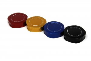 Valter Moto - Coperchio serbatoio olio freno posteriore - BMW S1000RR / Ducati Diavel 2008-2018 - Rosso - immagine 4