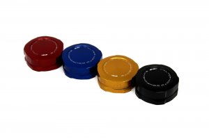 Valter Moto - Coperchio serbatoio olio freno posteriore - Yamaha R1 2015-2020 - Rosso - immagine 3