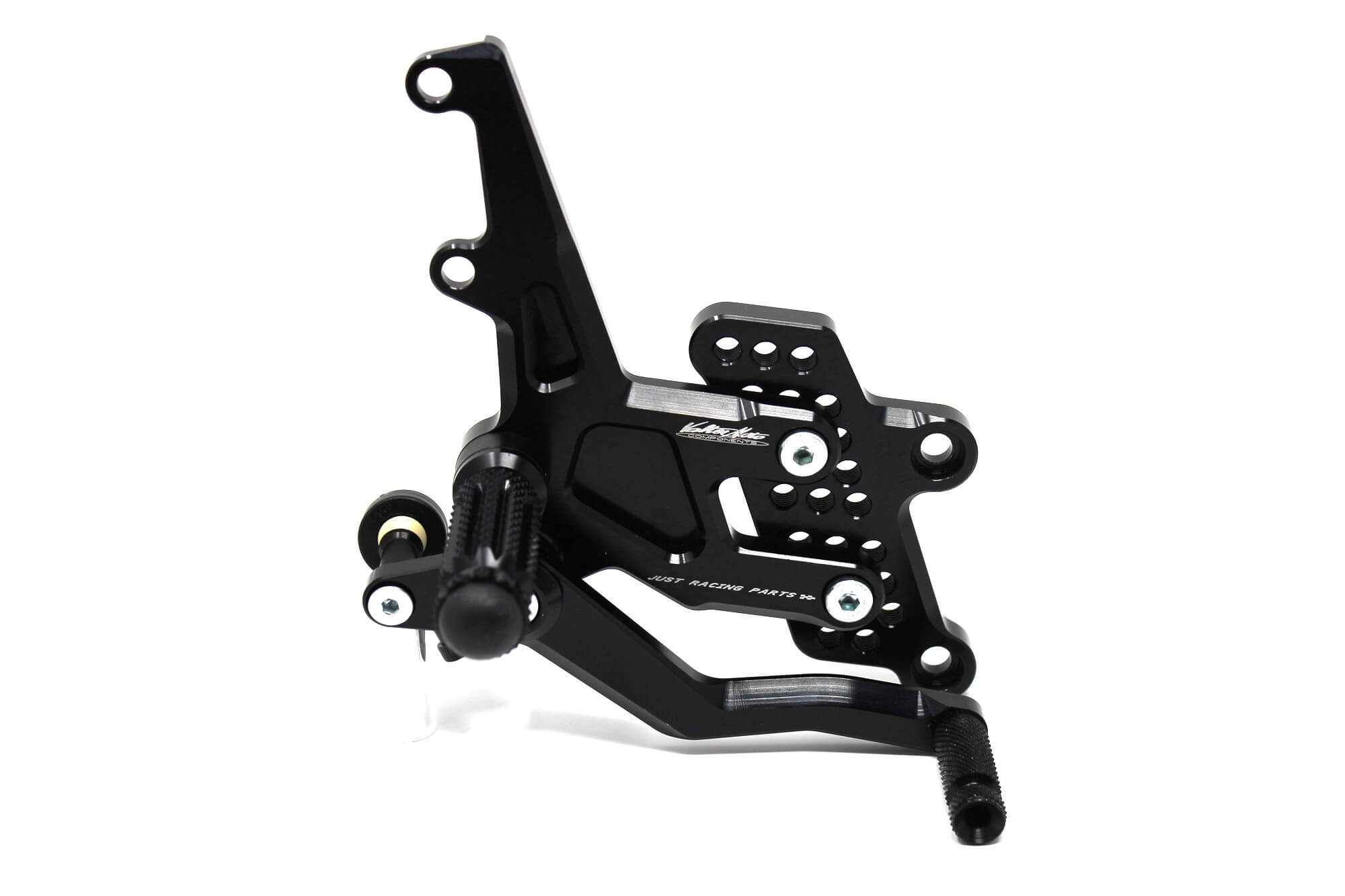 Valter Moto - Pedane Tipo 1.5 Cambio Rovesciato (Kit) - Yamaha R3 2015-2018 - Nero - immagine 5