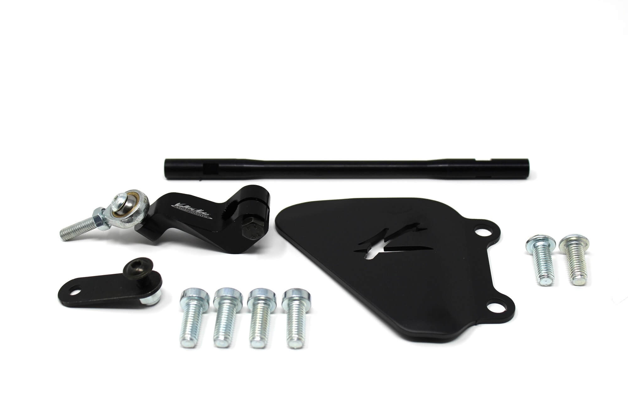 Valter Moto - Pedane Tipo 1.5 Cambio Rovesciato (Kit) - Yamaha R3 2015-2018 - Nero - immagine 2