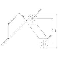 Valter Moto - Piastrine adattatori frecce Yamaha R1 15-18 (4Pz) - Nero