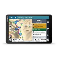 Garmin Camper 890 - Frontale con dettaglio percorso