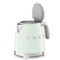 Smeg - Mini Bollitore elettrico - Colore Verde Pastello - Vista 3/4 Coperchio Apero
