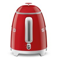 Smeg - Mini Bollitore elettrico - Colore Rosso - Vista Laterale SX