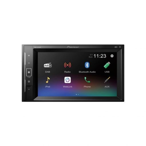 Pioneer DMH-A240DAB - Autoradio 2DIN - Bluetooth, DAB/DAB+ Digital Radio, equalizzatore grafico a 13 bande e audio di qualità premium.