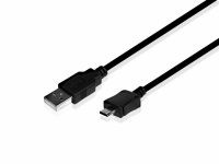 Alternative view of SBS 1m USB2.0/MicroUSB cavo USB USB A Micro-USB A Nero