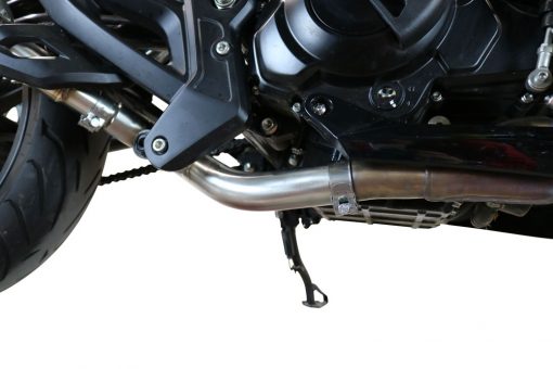 Scarico GPR compatibile con Benelli 502 C 2021-2024, Decatalizzatore, Collettore decatalizzore, applicazione racing