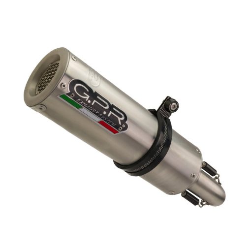 Scarico GPR Bmw G 310 Gs 2017/20 e4 Scarico completo Racing con dbkiller M3 Inox