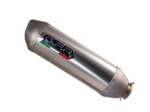 Scarico GPR compatibile con  Ktm 500 XW-F 2024-2024, Pentacross Inox, Scarico completo racing, fornito con db killer estraibile e collettore, non legale per uso stradale