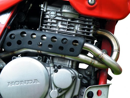 Scarico GPR  Honda Dominator Nx 650 1988/01  Collettore tubo decatalizzatore Collettore