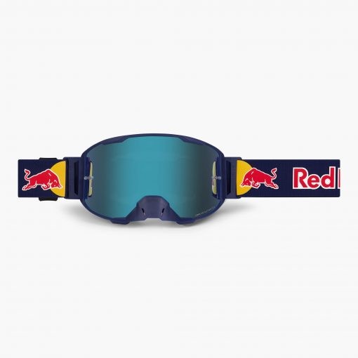 RedBull SPECT STRIVE-001S Maschera da Moto - Blu Scuro